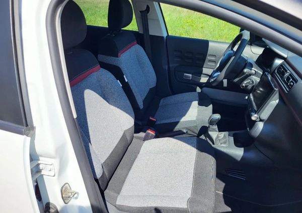 Citroen C3 cena 47900 przebieg: 17000, rok produkcji 2021 z Kłobuck małe 326